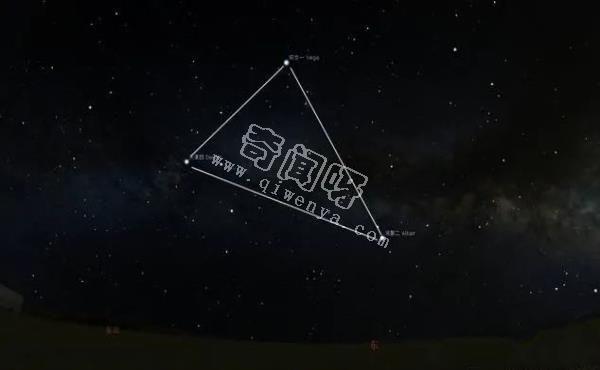 夏季恒星大三角，一颗能装下835万个太阳，一颗自转比太阳快143倍