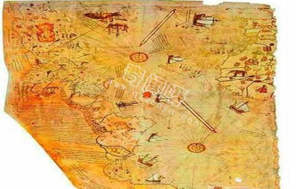 南极14大天谜：绘制于400年前的南极洲地图