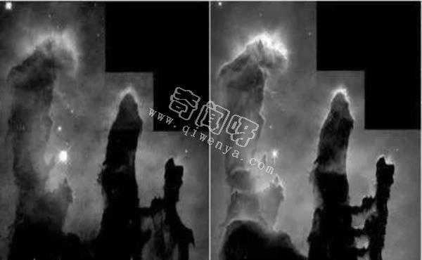 宇宙最壮美的景象创生之柱，哈勃望远镜拍摄的鹰状星云