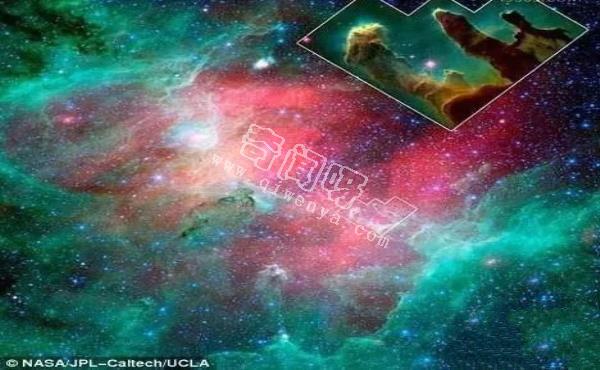 宇宙最壮美的景象创生之柱，哈勃望远镜拍摄的鹰状星云