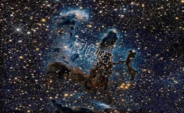 宇宙最壮美的景象创生之柱，哈勃望远镜拍摄的鹰状星云