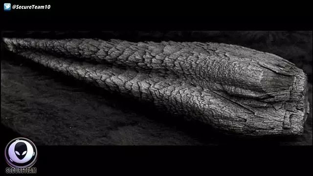 UFO 飞走后留下地球没有的『外星物体』！