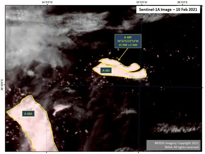 世界最大冰山融化，美中心：“A86a”体积小到无法再用卫星追踪