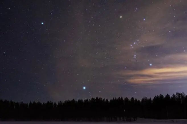 夜空中最亮的星是哪一颗？