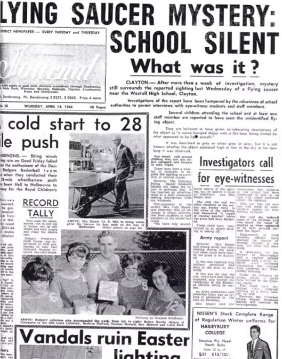 52年前澳洲最大UFO案，诡异录音曝光！目击者：女同学消失了