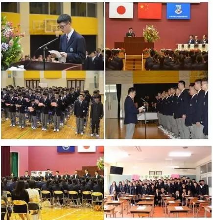 日本高中学生90%来自中国，学校悬挂五星红旗，唱义勇军进行曲