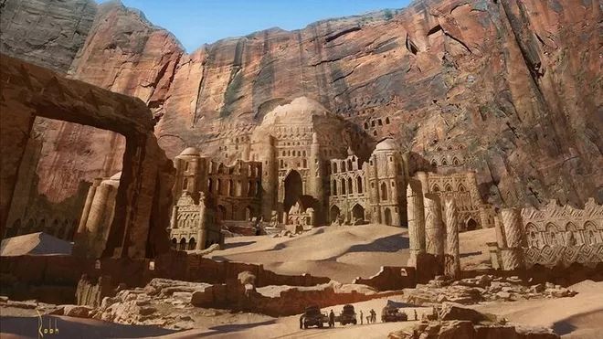 在约旦的佩特拉发现隐藏的远古巨大遗迹！ 使用卫星、无人机和Google地球