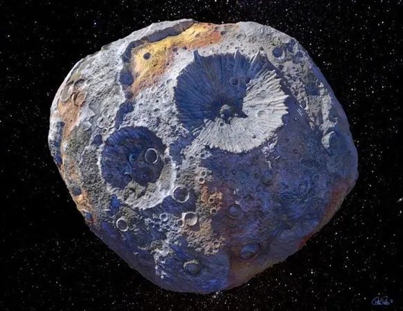 NASA发现稀有金属小行星，价值一千万兆美元