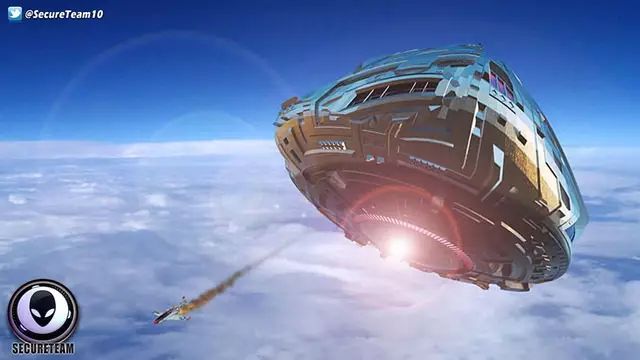 UFO 飞走后留下地球没有的『外星物体』！