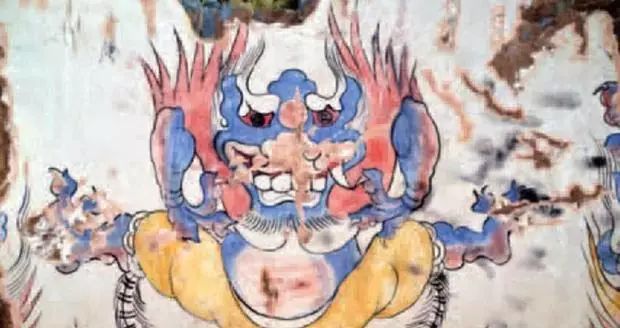 1400年历史的中国古墓里发现蓝色怪物，学者们无法解释是什么