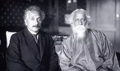 爱因斯坦与泰戈尔的对话：人类存在的意义是什么？