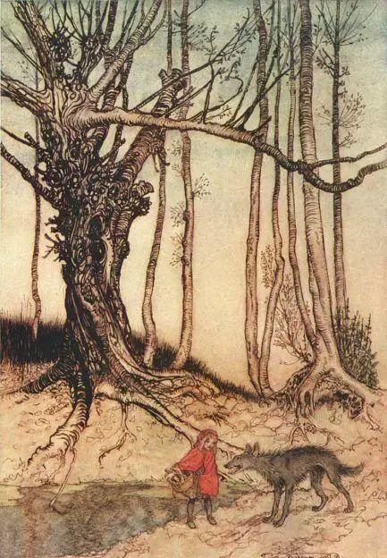 儿童故事《小红帽》的原版充满恐怖，暴力和性暗示