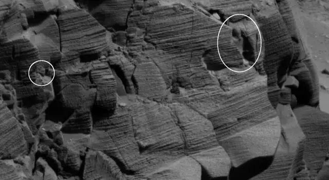 NASA在火星上发现古阿努纳奇人的雕像？