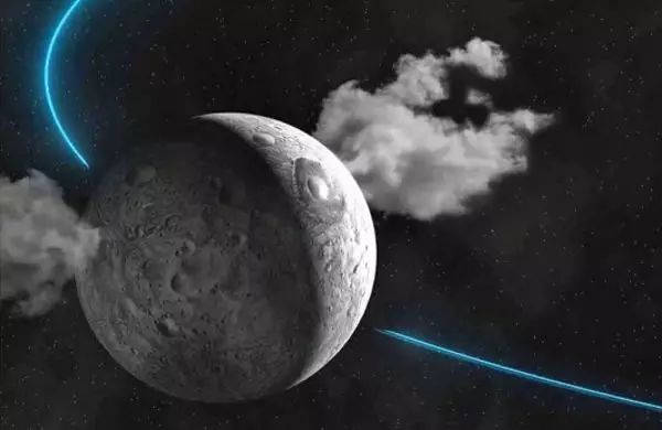 谷神星上那诡异的金字塔形状,竟是一座巨大的冰火山