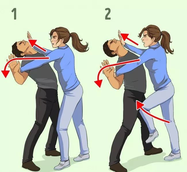 7招"女生必看"的超重要防身术!