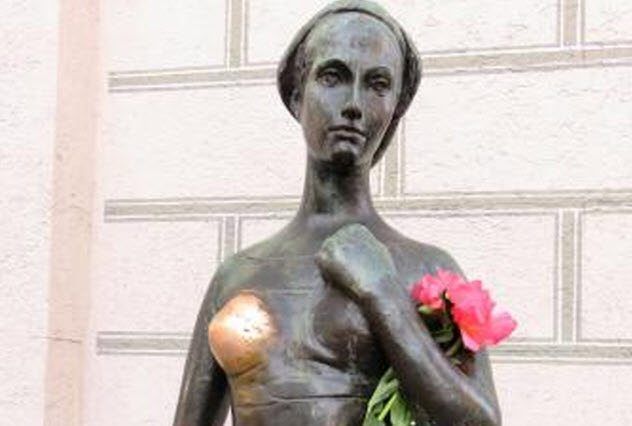 10座全球敏感部位被游人用手摸到发亮的铜像！大禹老婆很漂亮！