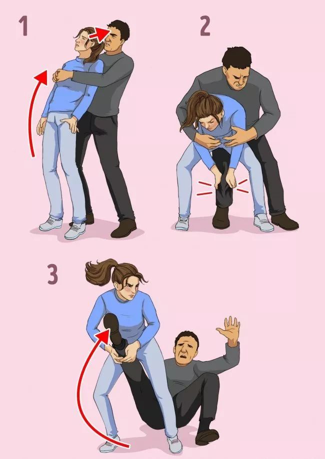 7招"女生必看"的超重要防身术!