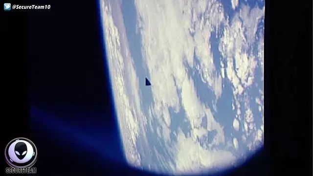 UFO 飞走后留下地球没有的『外星物体』！