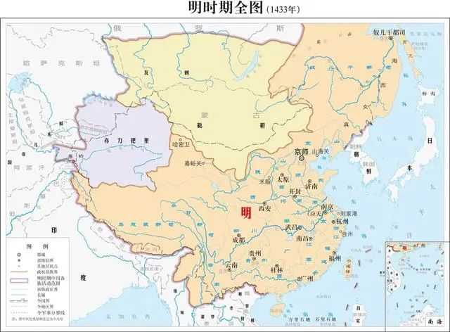 各种各样的明朝版图：为啥明朝的地图就那么难统一