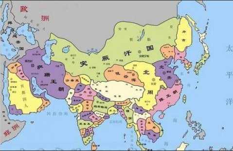 突厥民族的起源、与中国的联系、丝绸之路的争夺