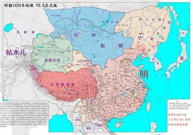 各种各样的明朝版图：为啥明朝的地图就那么难统一