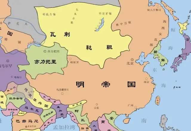 各种各样的明朝版图：为啥明朝的地图就那么难统一