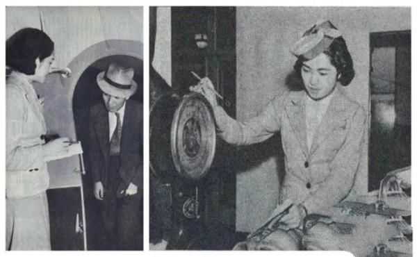 几张老照片！80年前的日本空姐，百年前的女同结婚照~