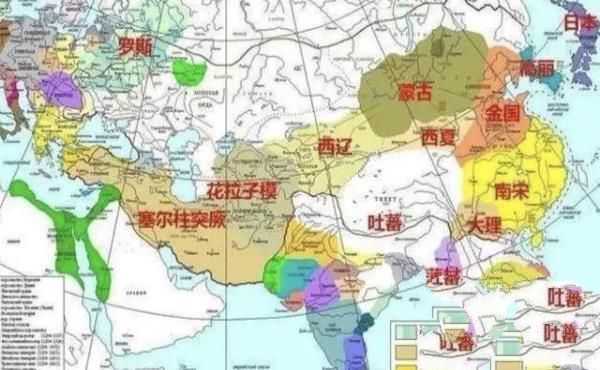 看看俄罗斯版中国历史地图，至少这四幅难以掩盖住其“私心”