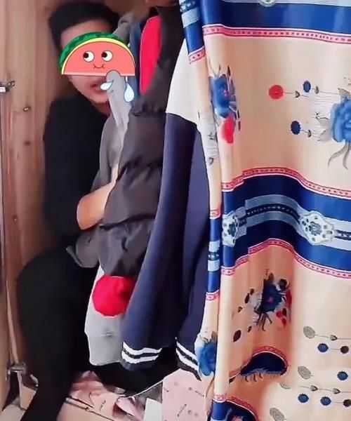 “修水龙头躲衣柜”事件：妻子承认发生关系，丈夫：想继续过日子